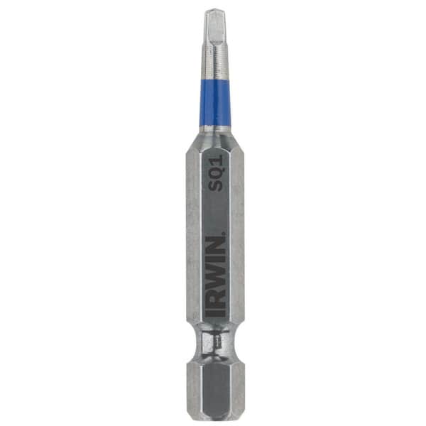 Irwin IWAF32SQ12 #1 Square Recess Torsion Bit 2-count - Bed Bath ...