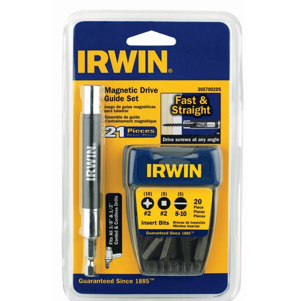 Irwin 3057002DS 21piece Drive Guide Set Overstock 11533376