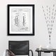 Oliver Gal 'Paper Clip 1919' Framed Blueprint Art - On Sale - Bed Bath ...