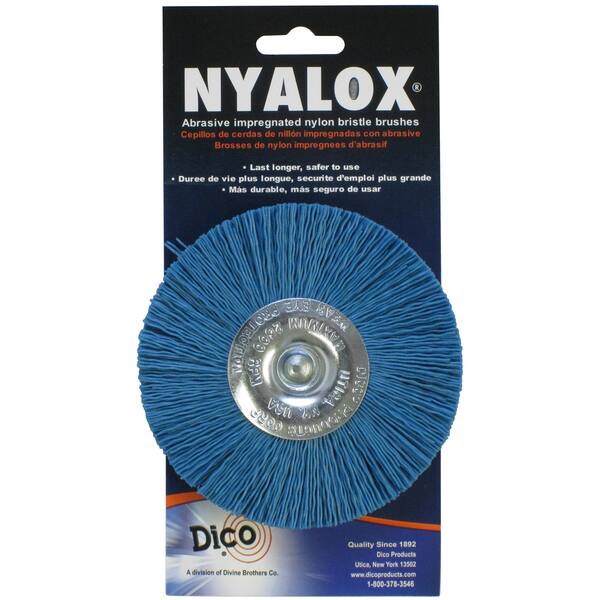 Dico 7200042 4inch Medium/Fine Nyalox Wire Brush Bed Bath & Beyond