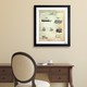 preview thumbnail 2 of 1, Oliver Gal 'Bullet 1907' Framed Blueprint Art - Black