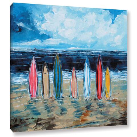 Stuart Roy's ' Surf Boards' Gallery Wrapped Canvas