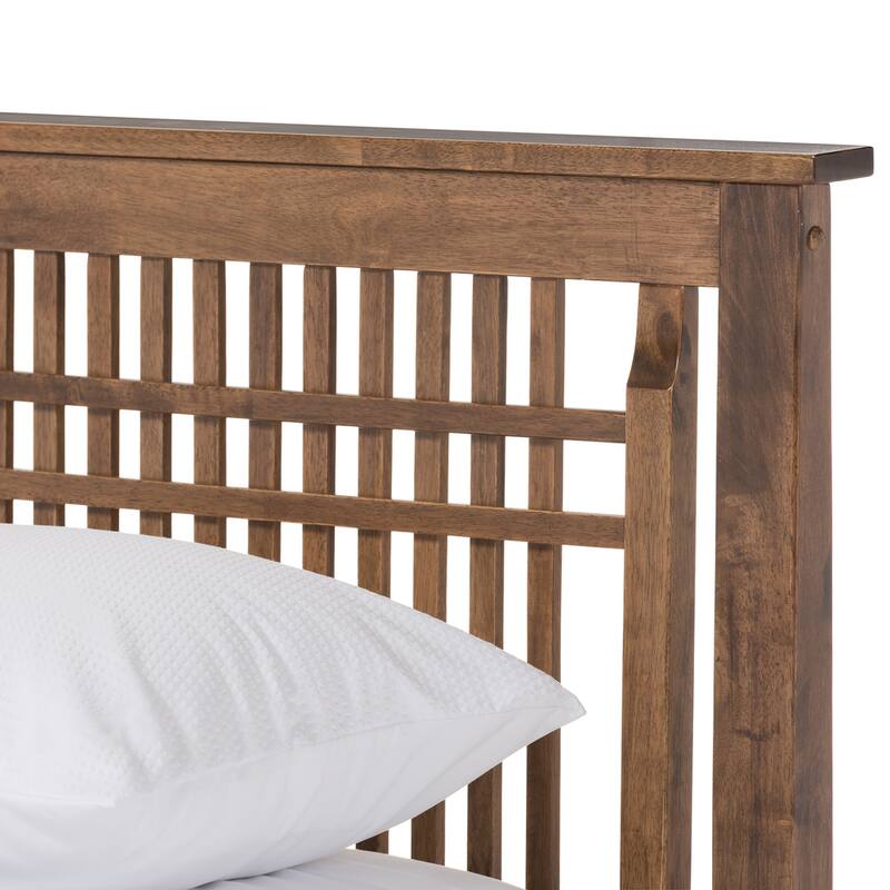 Contemporary Wood Platform Bed by Baxton Studio