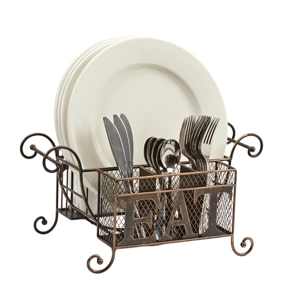 Buffet Caddy Napkin, Plate and Flatware Holder Free Shipping On