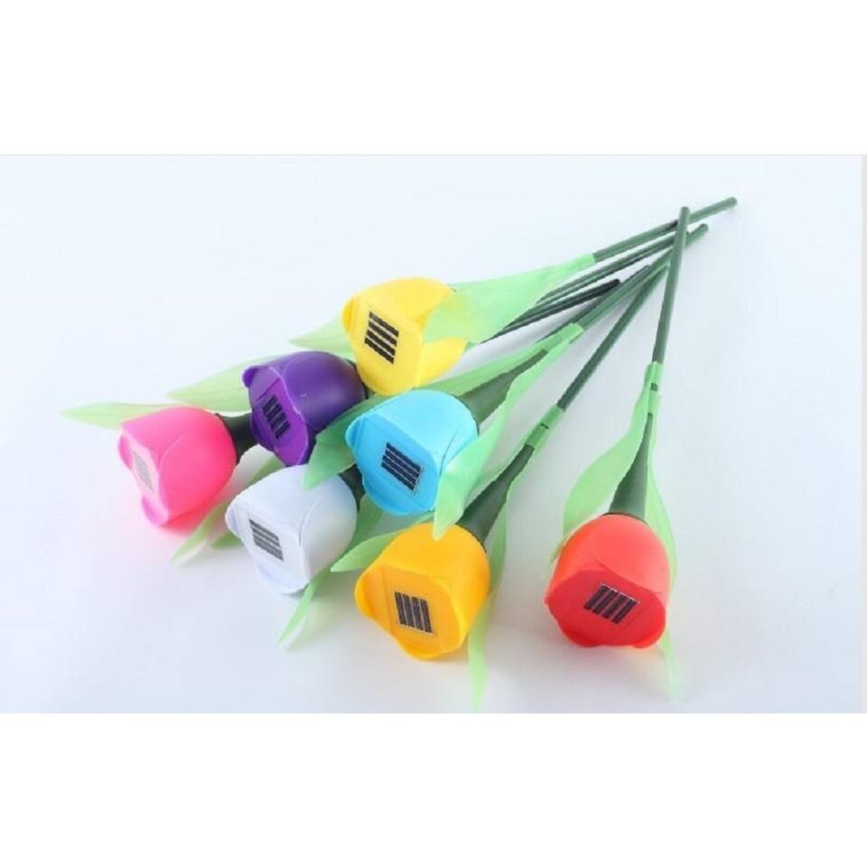 Solar LED Tulip Path Light