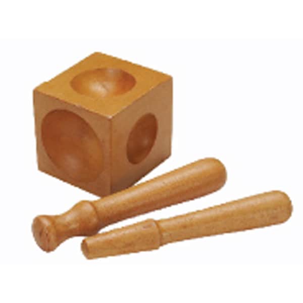 DENT REMOVER Wood Dapping Block 2 Punches (da50)