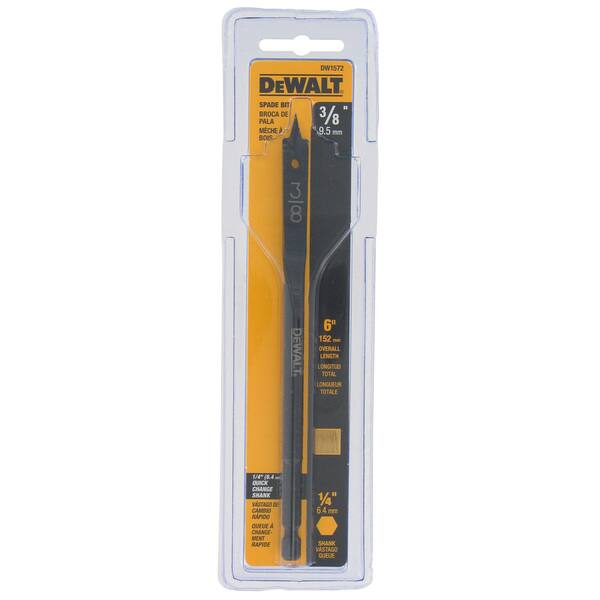 DeWalt DW1572 3/8" X 6" Wood Boring Bit Bed Bath & Beyond 11536001