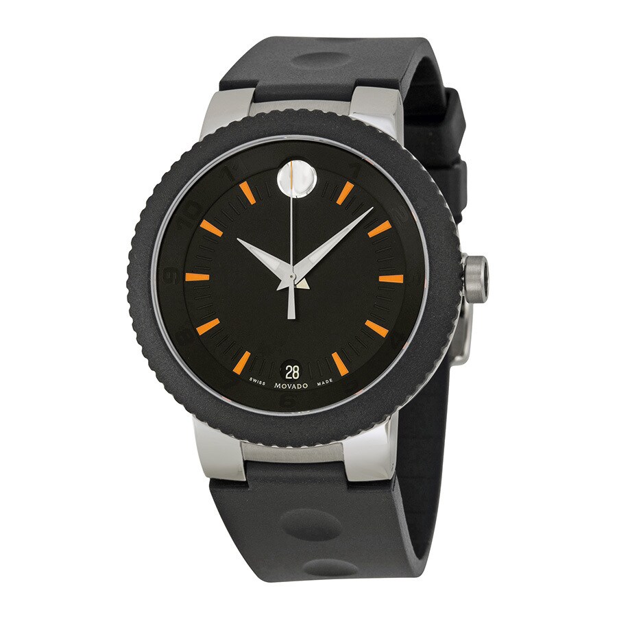 movado sport watch rubber band