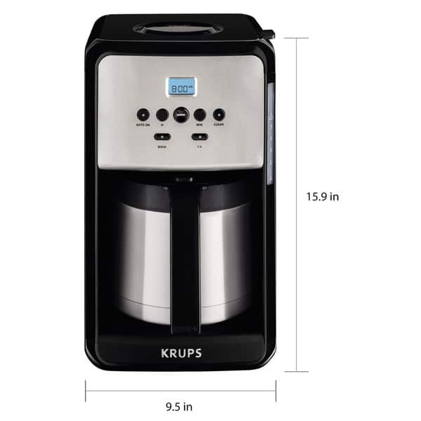 Krups Savoy 12Cup Thermal Coffee Maker Bed Bath & Beyond 11537039