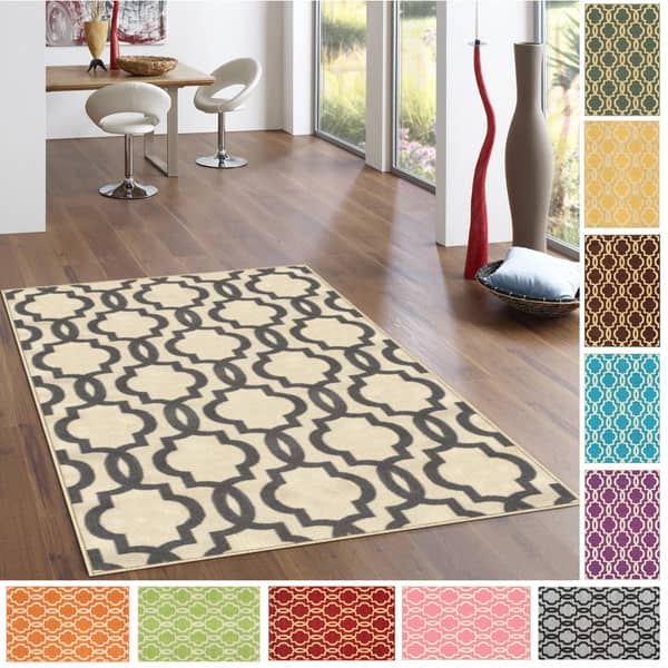 4' x 5' Runner Rugs with Rubber Backing, Indoor