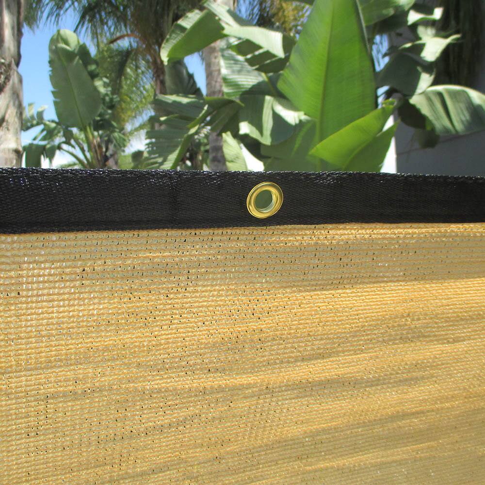 6' High x 50' Wide Tan Privacy Screen/ Windscreen