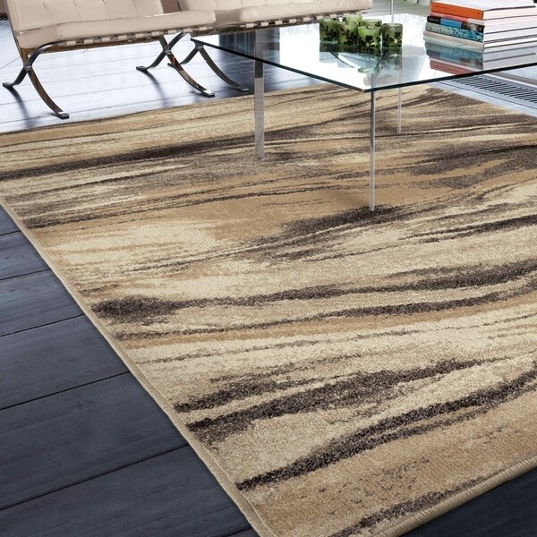 Carolina Weavers American Tradition Collection Swift Oak Multi Area Rug - 7'10" x 10'10"