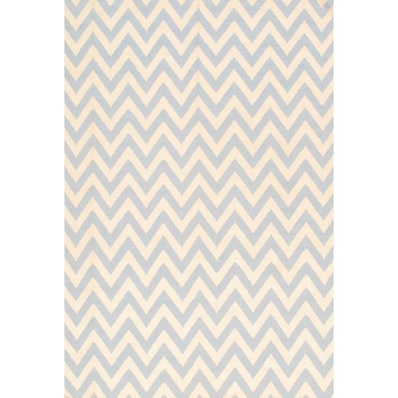 Pasargad Sahara Collection Hand-Woven Reversible Kilim Wool Rug (5' x 8') - 5' x 8'