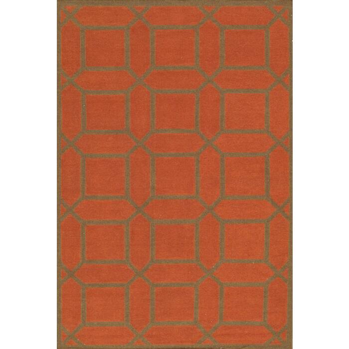 Pasargad Hand-Woven Sahara Reversible Kilim Wool Rug
