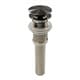 preview thumbnail 1 of 0, Highpoint Collection Brushed Nickel Finish Umbrella Drain with Overflow For Bathroom Sinks