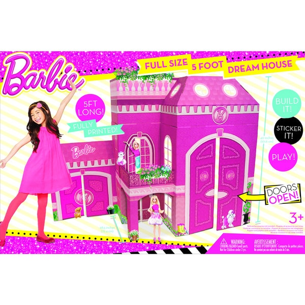 barbie house dimensions