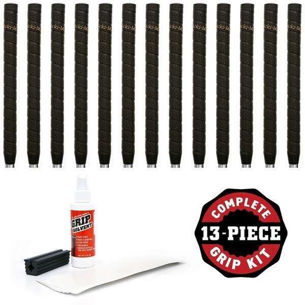 Tacki-Mac Unified Wrap Non Taper 13-piece Golf Grip Kit (with tape, solvent, vise clamp)