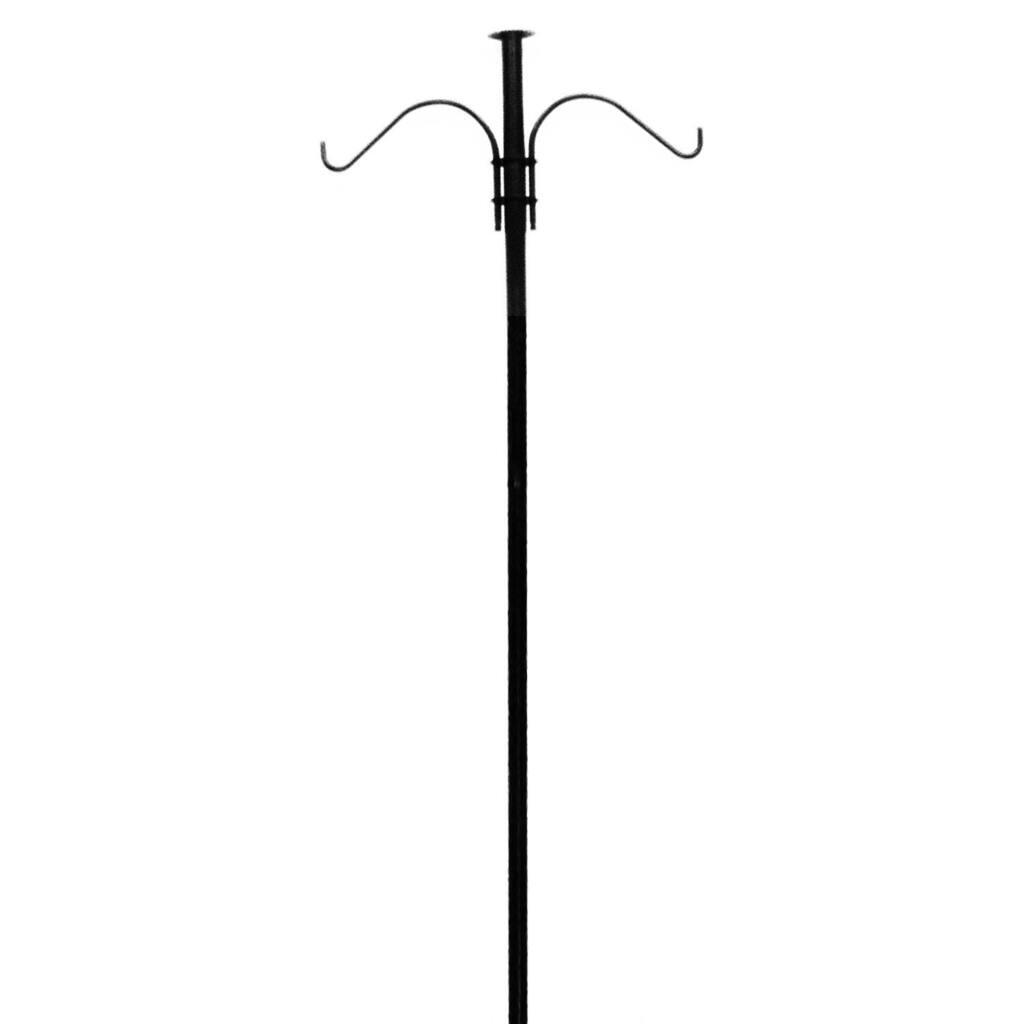Metal Bird House/Feeder Pole Plus, 60"