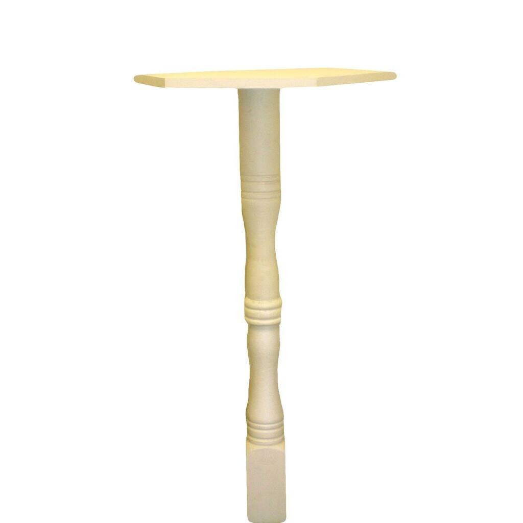 Victorian Bird House/Feeder Wooden Post, 48"