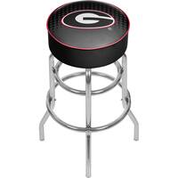 University of Georgia Padded Swivel Bar Stool - Reflection
