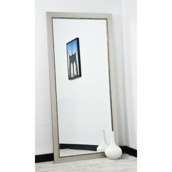 BrandtWorks Silver Lined 31.5 x 70.5 - Inch Floor Mirror ...