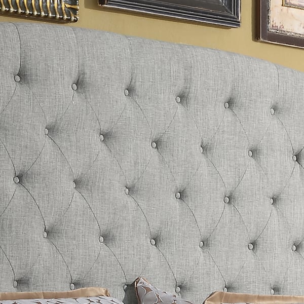 Moser Bay Tufted Wingback Upholstered Bed