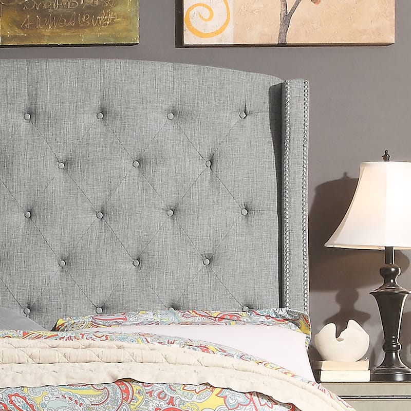 Moser Bay Tufted Wingback Upholstered Bed