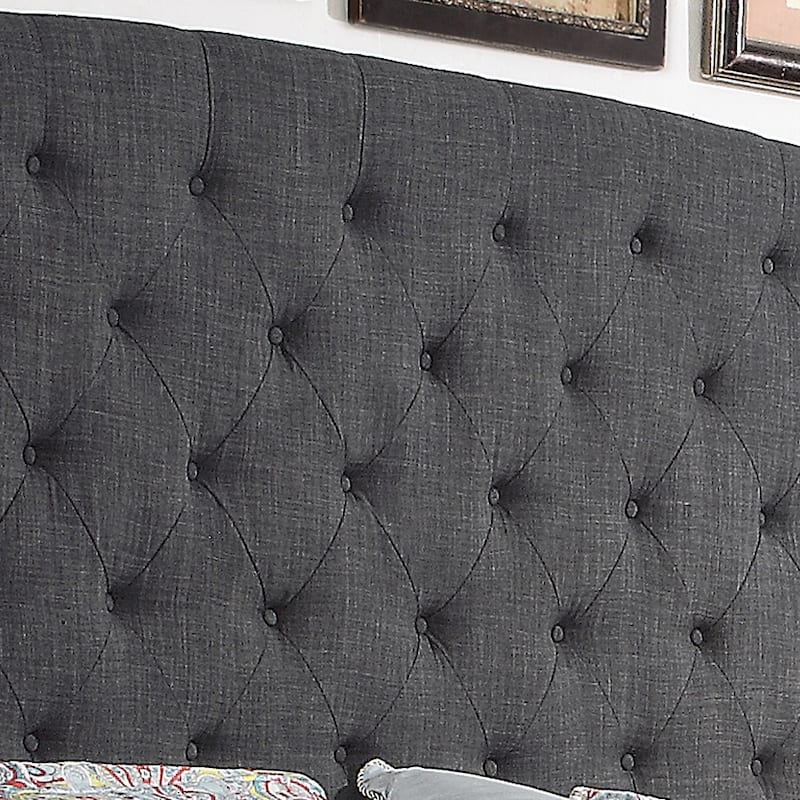 Moser Bay Full Size Diamond Wingback Upholstered Bed Set