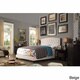 preview thumbnail 6 of 4, Carlin Tufted Upholstered Bed, Rubber Wood Platform Bed, Twin Size Beige