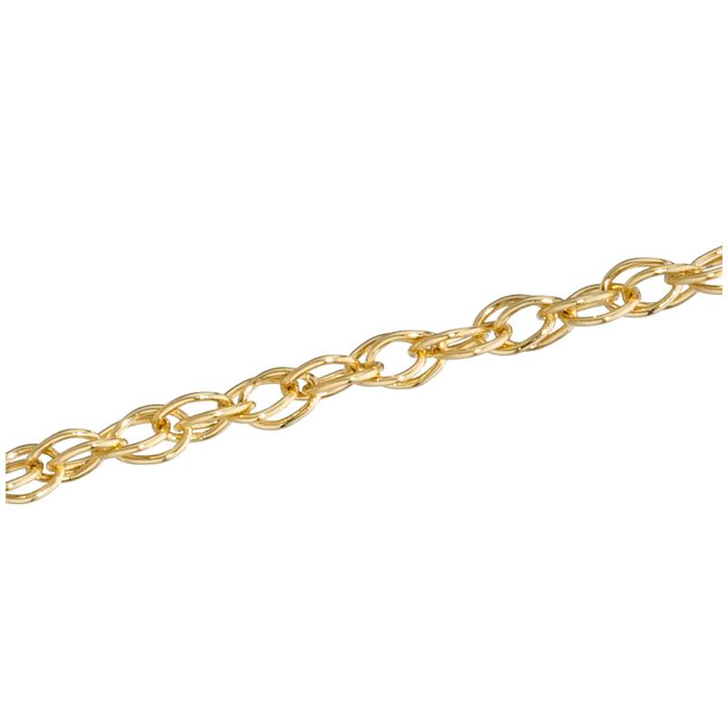 14K Yellow Gold 1/4ct TDW Eco-Friendly Lab Grown Diamond Bezel Solitaire Pendant with Chain