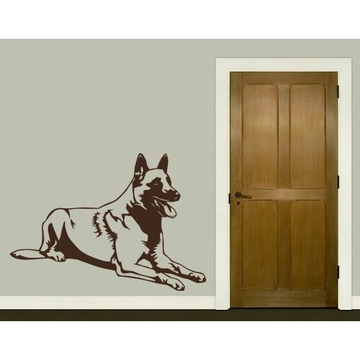 Shop German Shepherd Wall Decal Vinyl Art Home Decor - Free Shipping ... Shop German Shepherd Wall Decal Vinyl Art Home Decor - Free Shipping ...