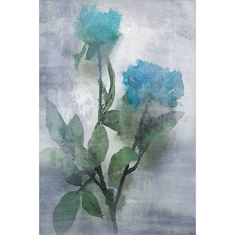 Marmont Hill 'Midnight Blue 2' by Irena Orlov Painting Print on Canvas - Multi-Color