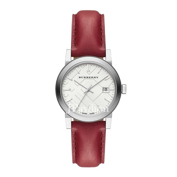 burberry watch womens red