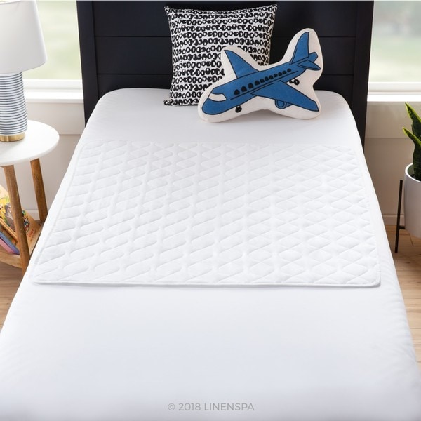 LINENSPA Waterproof Sheet and Mattress Protector Pad