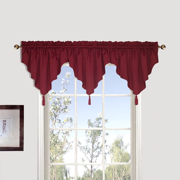 Luxury Collection Sterling Coordinating Woven Ascot Valance