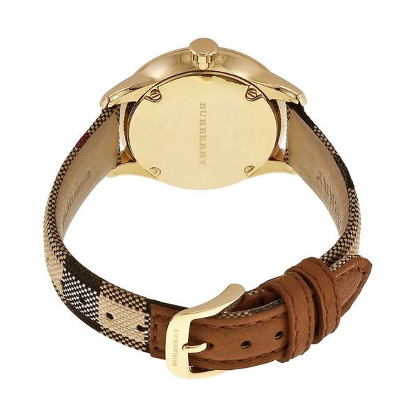 burberry classic leather watch