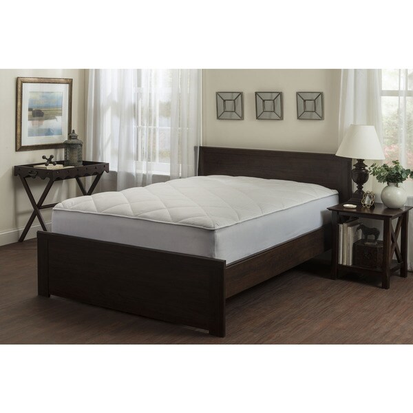 Luxurious 300 Thread Count Cotton Fitted Mattress Pad
