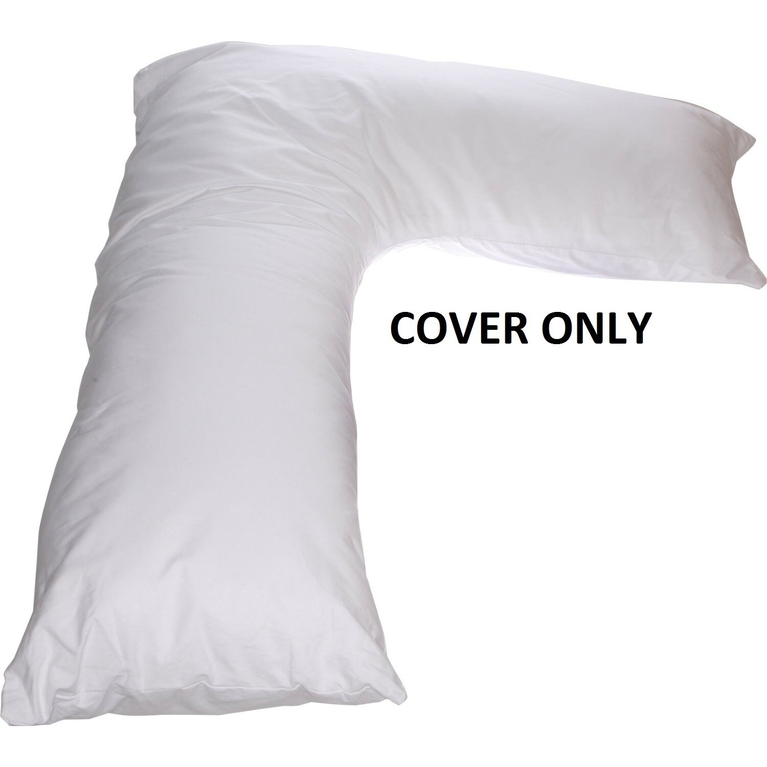 Shop Boomerang V Side Sleeper White Pillow Replacement Cover Only