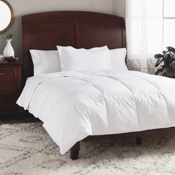 Shop St James Home Lightweight White Goose Down Comforter On