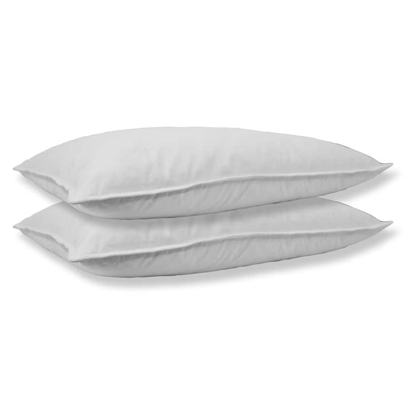 St. James Home White Goose Feather Pillow (Set of 2)