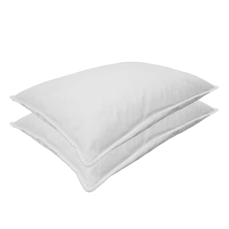 St. James Home White Goose Feather Pillow (Set of 2)