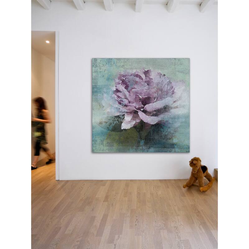 Marmont Hill 'Purple Majesty' by Irena Orlov Painting Print on Canvas - Multi-Color