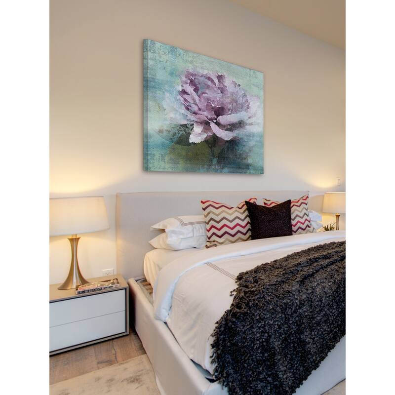 Marmont Hill 'Purple Majesty' by Irena Orlov Painting Print on Canvas - Multi-Color
