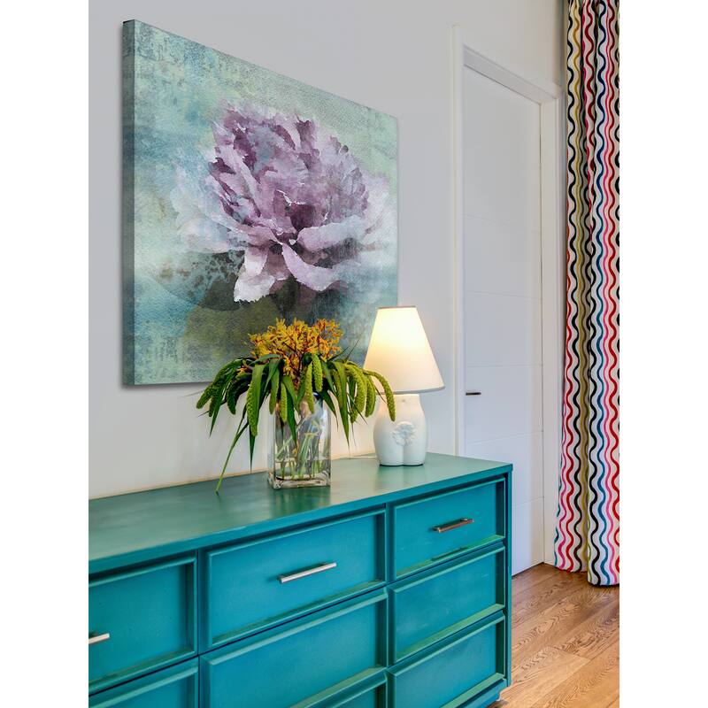 Marmont Hill 'Purple Majesty' by Irena Orlov Painting Print on Canvas - Multi-Color