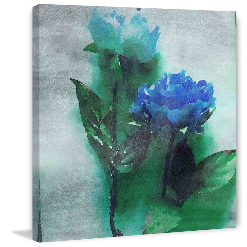 Marmont Hill 'Blue Dream' by Irena Orlov Painting Print on Canvas - Multi-Color