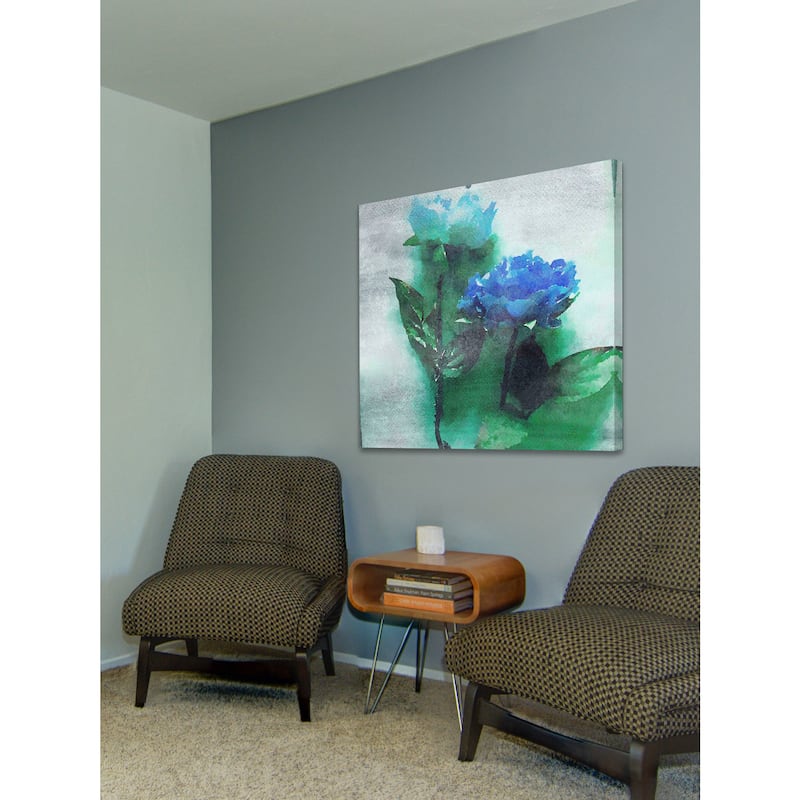 Marmont Hill 'Blue Dream' by Irena Orlov Painting Print on Canvas - Multi-Color