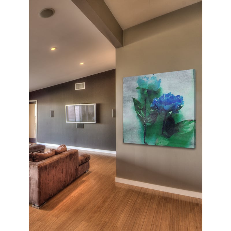 Marmont Hill 'Blue Dream' by Irena Orlov Painting Print on Canvas - Multi-Color