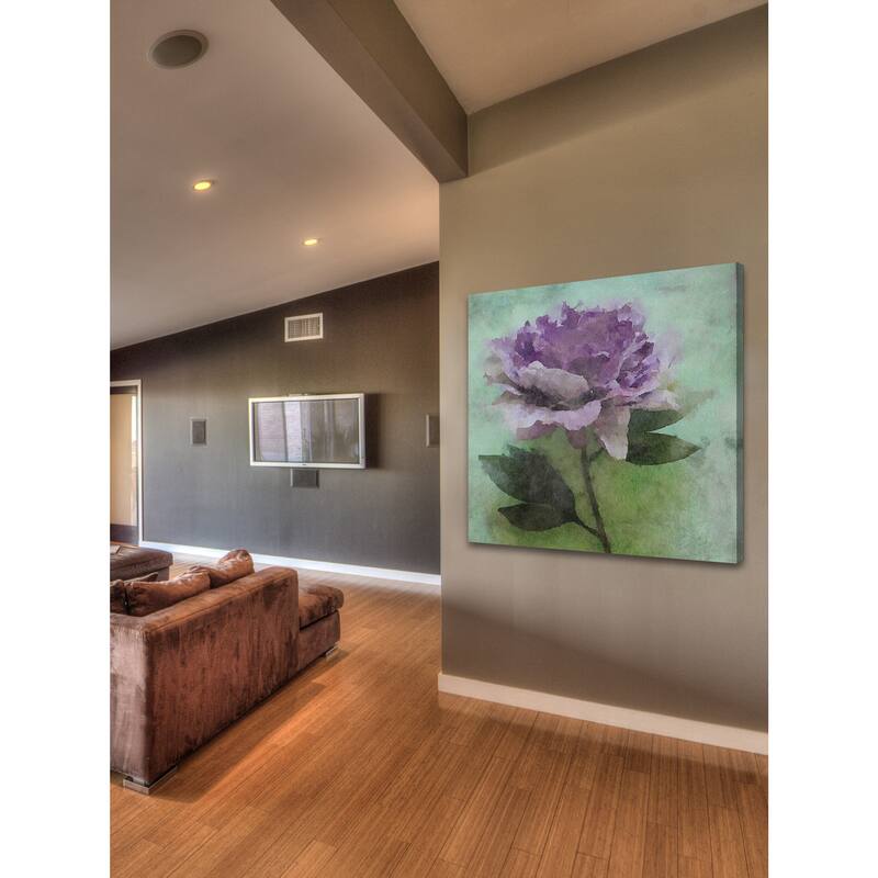 Marmont Hill 'Purple Delight' by Irena Orlov Painting Print on Canvas - Multi-Color