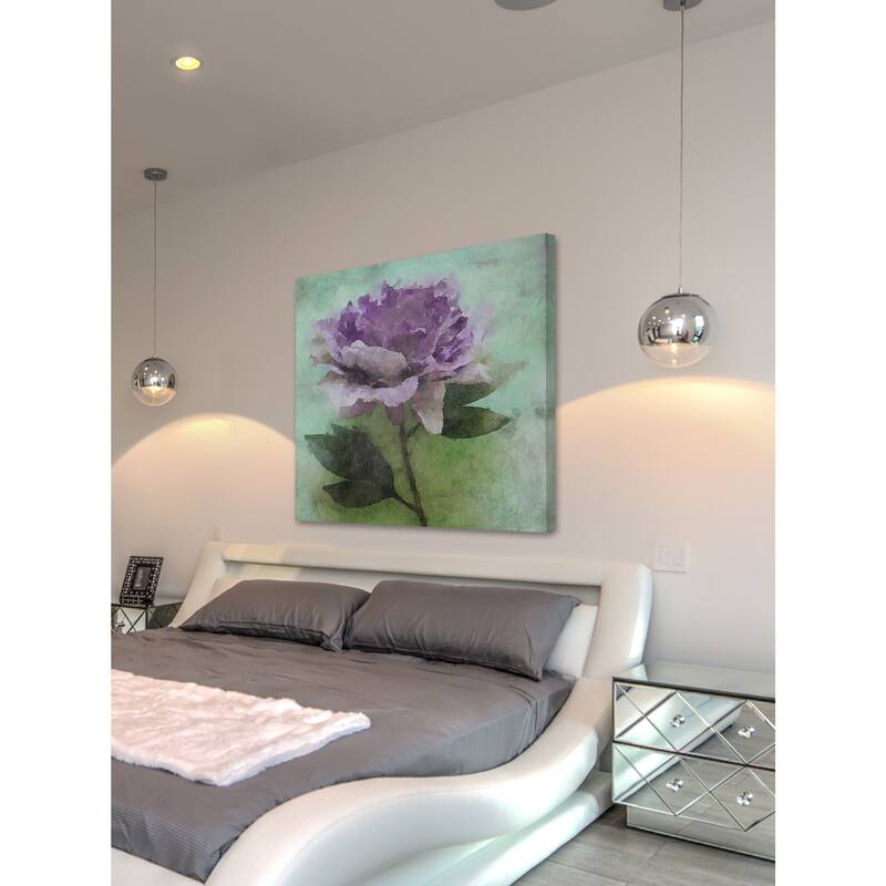 Marmont Hill 'Purple Delight' by Irena Orlov Painting Print on Canvas - Multi-Color