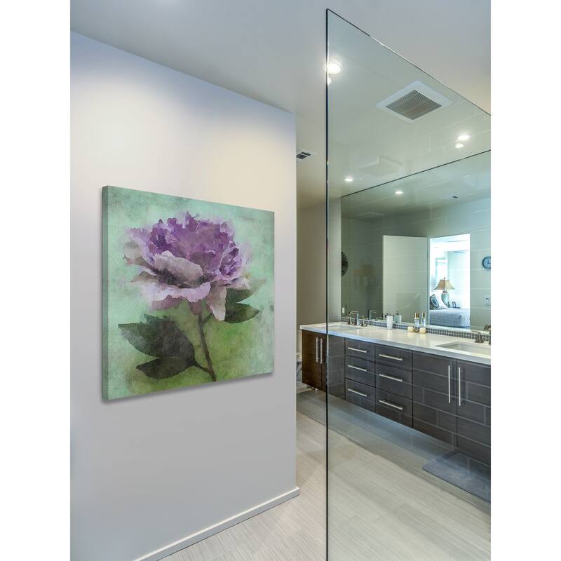 Marmont Hill 'Purple Delight' by Irena Orlov Painting Print on Canvas - Multi-Color